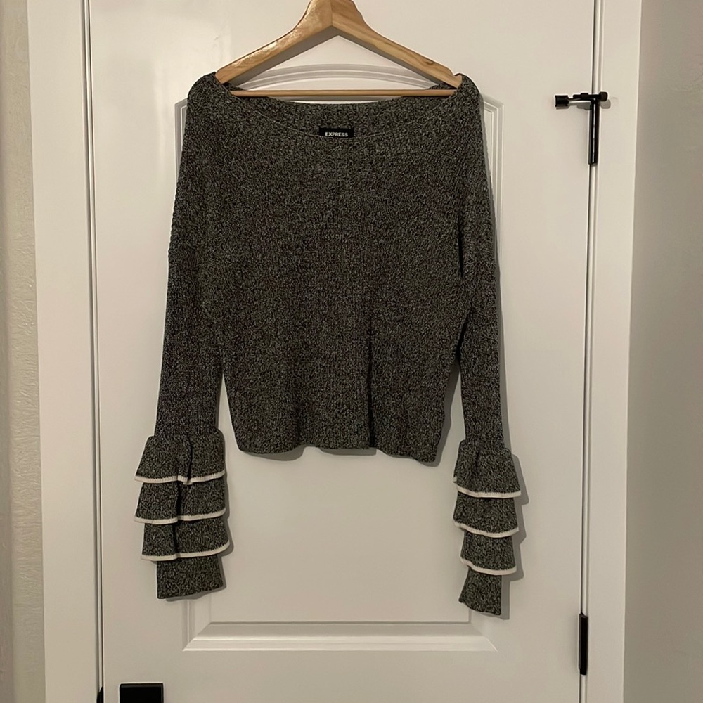 Express Off The Shoulder Sweater